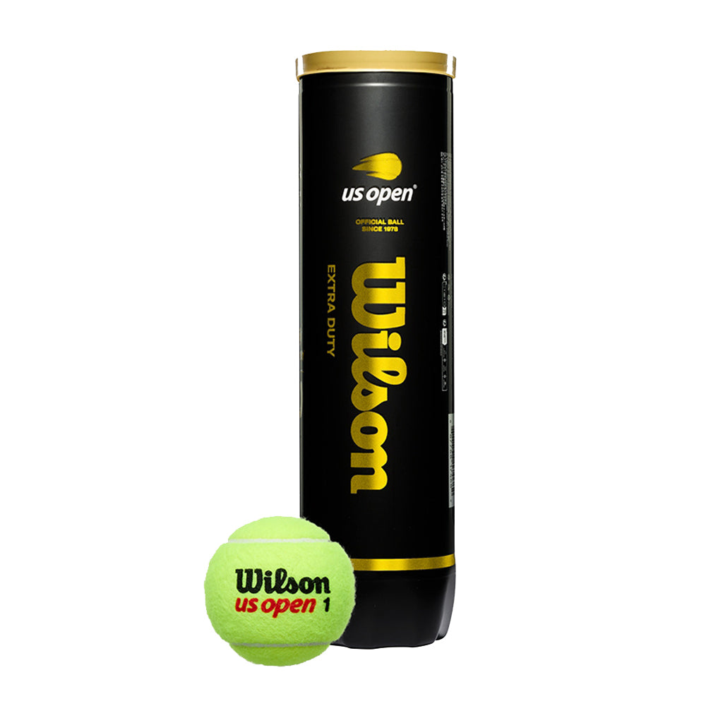 Wilson US Open Regular Duty 4 Ball Can