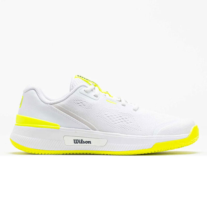 Wilson Intrigue Pro Tennis Shoes White Safety Yellow