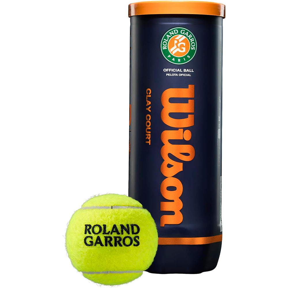 Wilson Roland Garros Har Tru Clay Tennis Ball Single Can