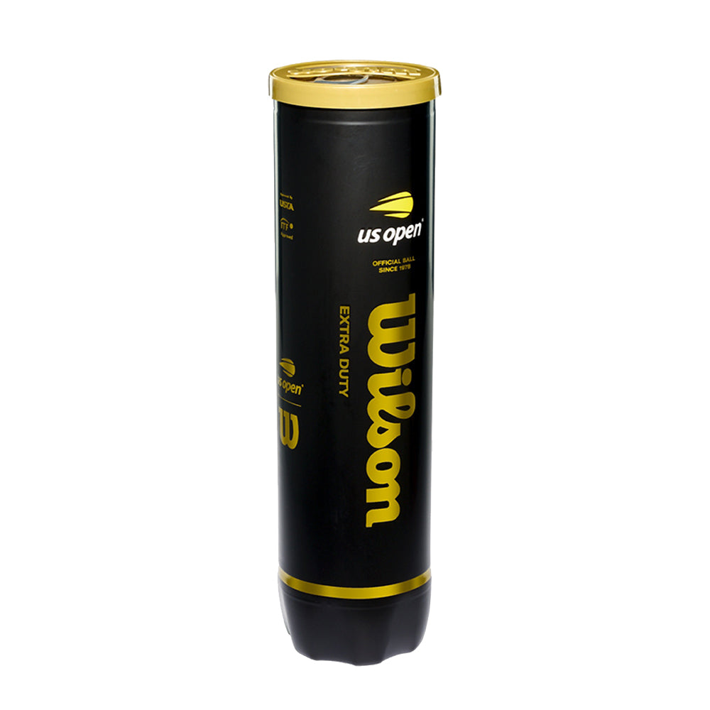 Wilson US Open Regular Duty Tennis 4 Ball Single Can
