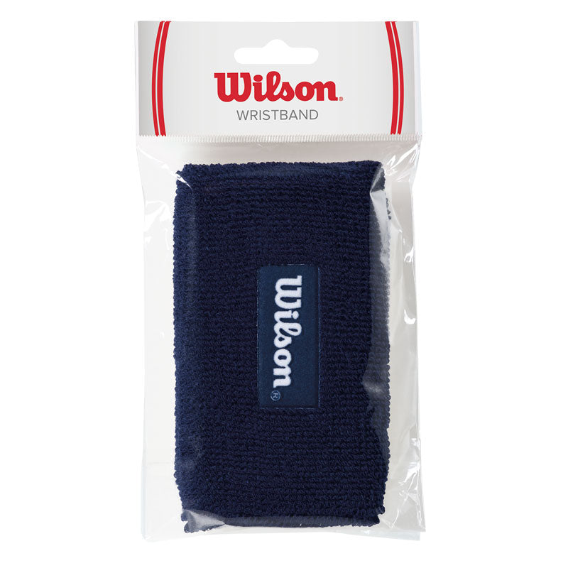 Wilson Solid Double Wide One Tennis Wristband