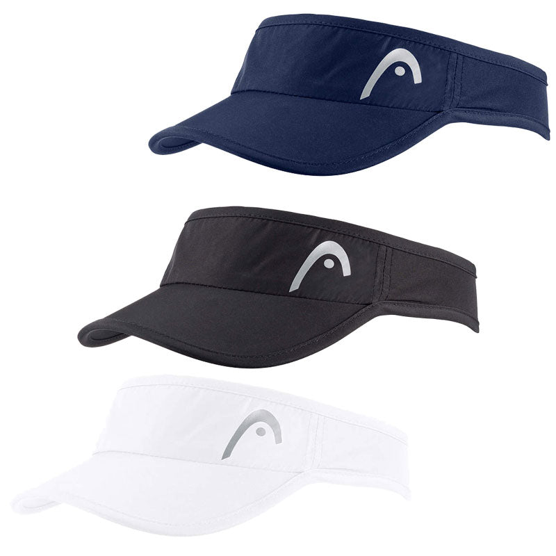 Head Pro Player Women's Tennis Visor Black