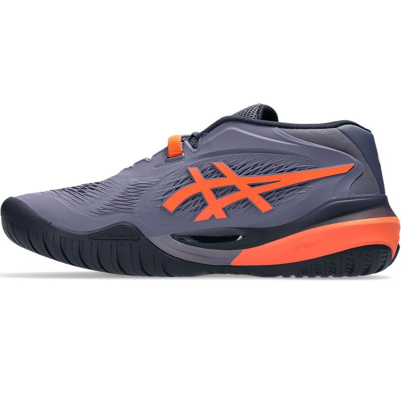 Asics Men's Gel Resolution X Purple and Orange