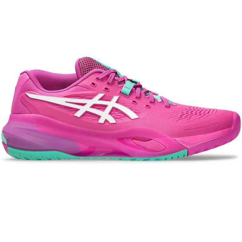 Asics Men's Gel Resolution X Tennis Shoes Digital Sakura and White