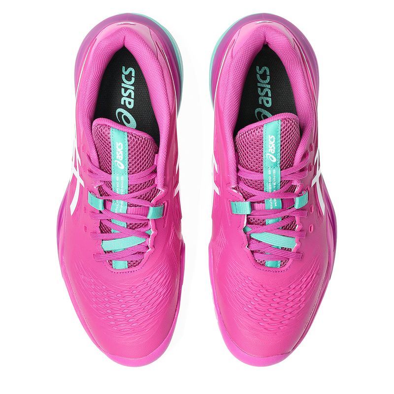 Asics Men's Gel Resolution X Tennis Shoes Digital Sakura and White