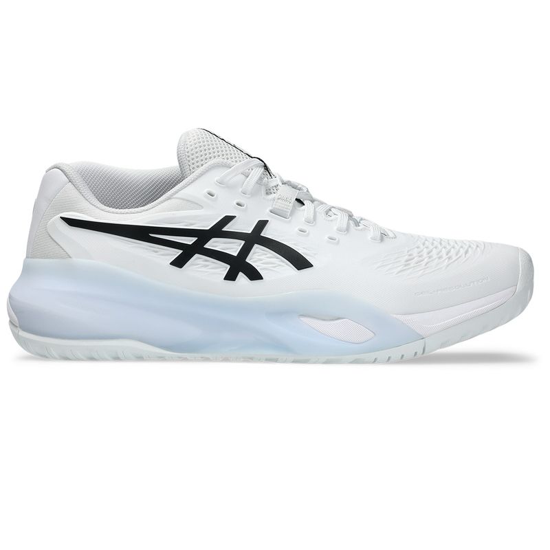 Asics Gel Resolution X Wide (2E) Men's Tennis Shoes White and Black