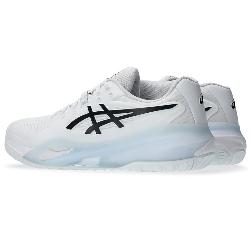 Asics Gel Resolution X Wide (2E) Men's Tennis Shoes White and Black
