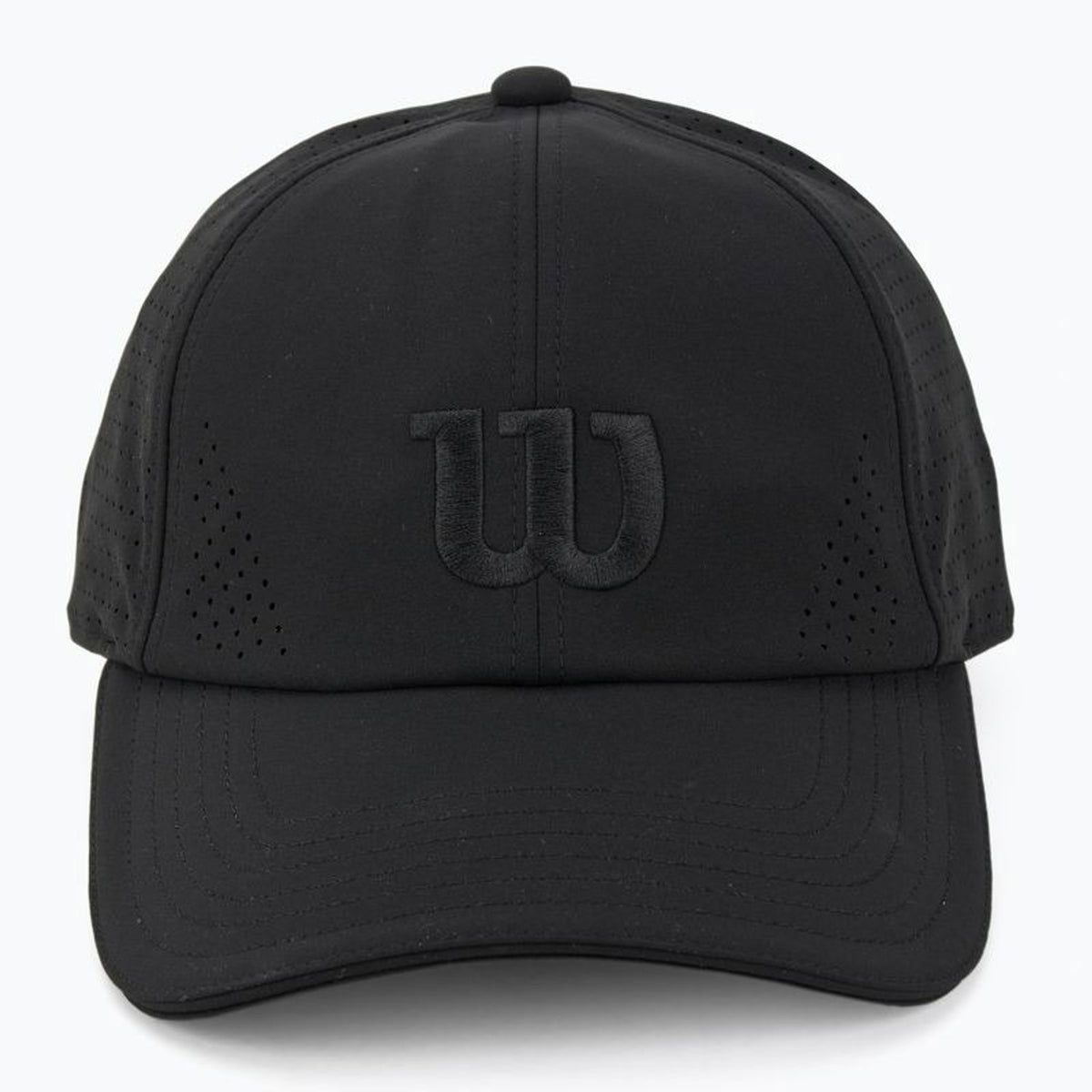 Wilson Active Perforated Cap Tennis Hat Unisex Black