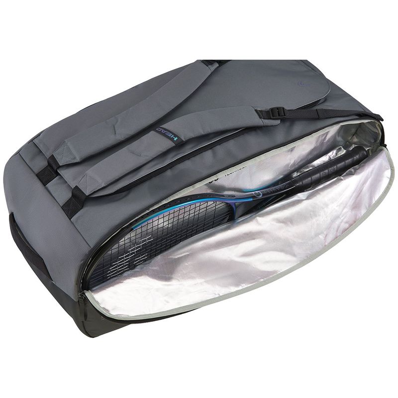 Head Pro X Duffle L Tennis Bag Black Grey