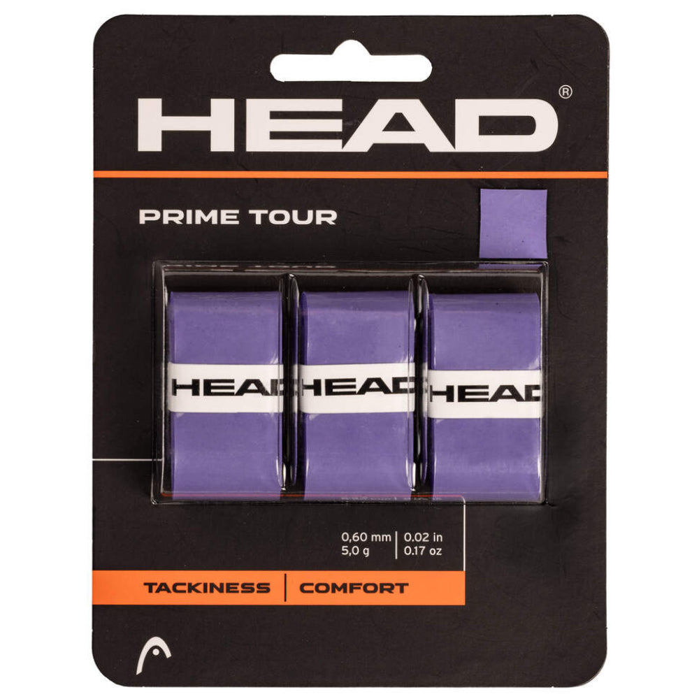 Head Prime Tour Tennis Overgrips - 3 Pack