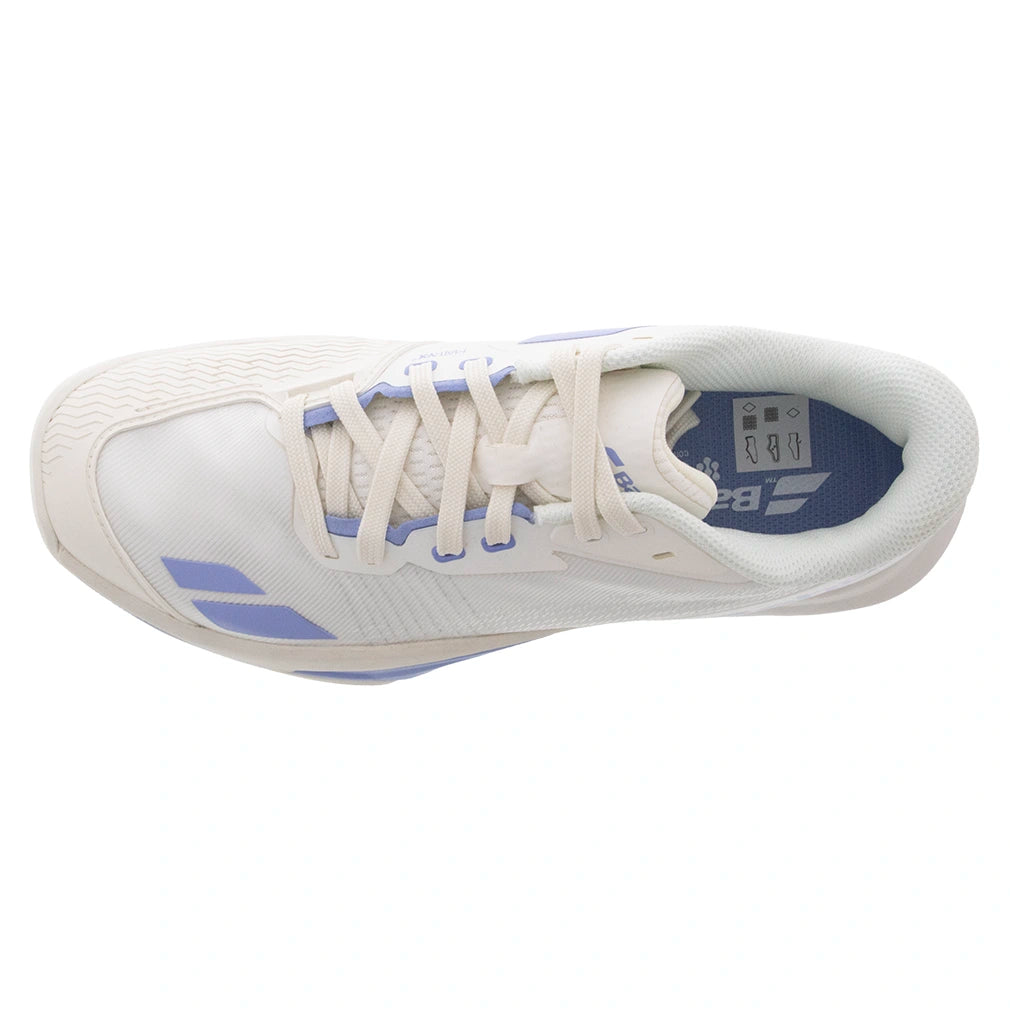 Babolat Jet Mach 4 All Court Women Tennis Shoes Cream and Lavender