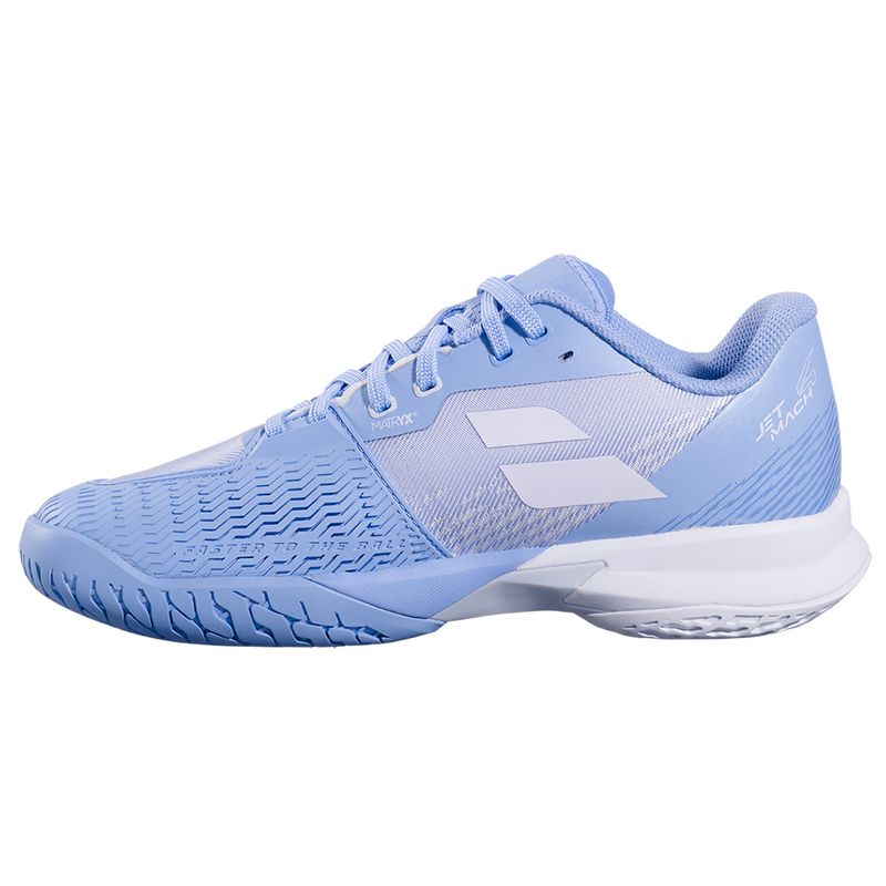 Babolat Jet Mach 4 All Court Women Tennis Shoes Lavender and White