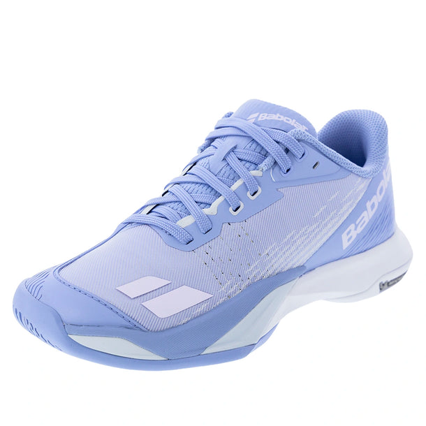Babolat Jet Mach 4 All Court Women Tennis Shoes Lavender and White