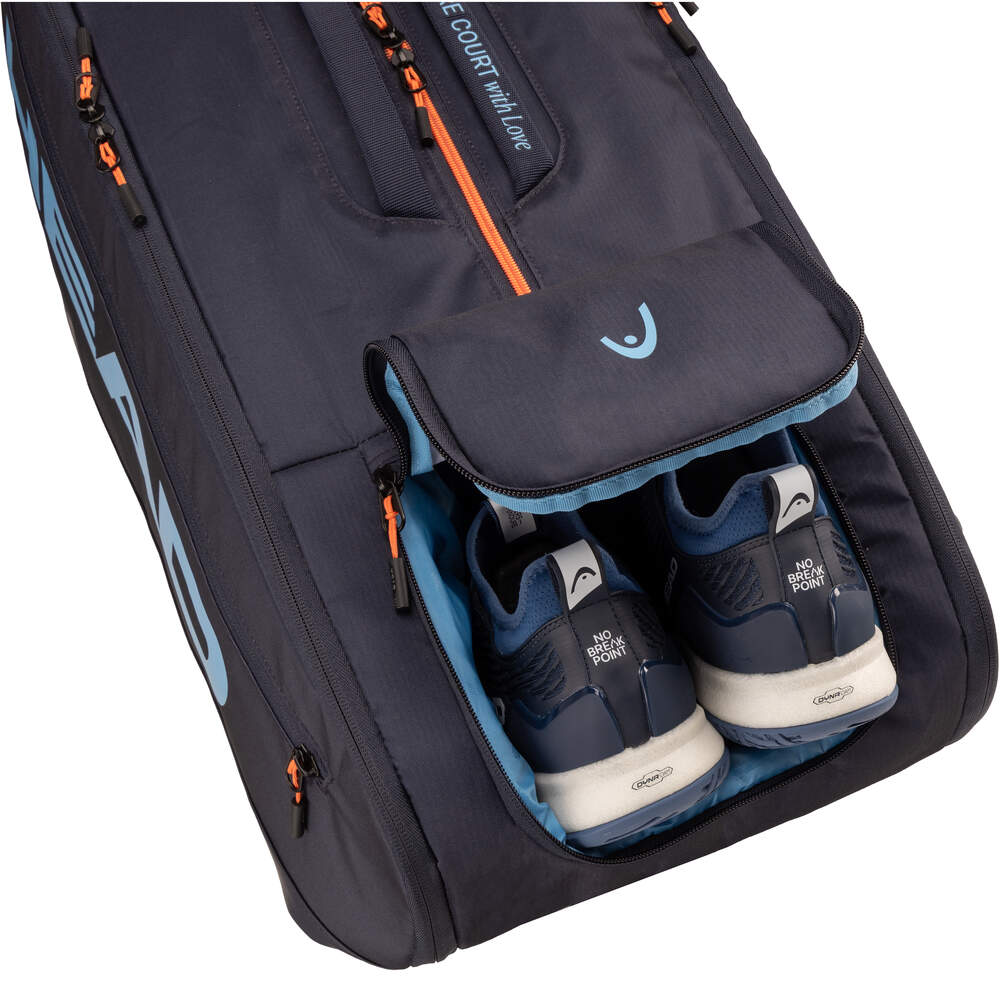 Head Pro Racquet XL Tennis Bag 12 Pack Navy