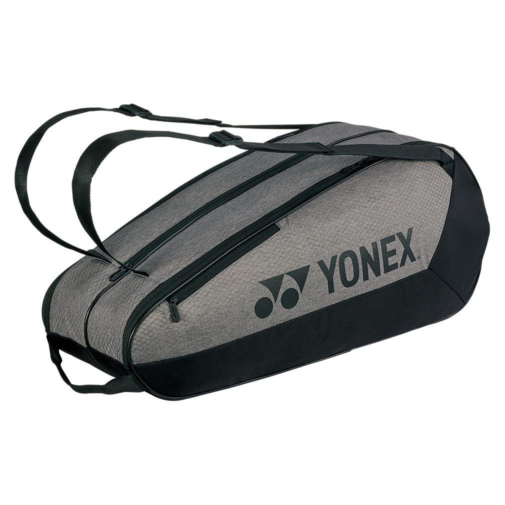 Yonex Team 6 Pack Racquets Tennis Bag Grey Black