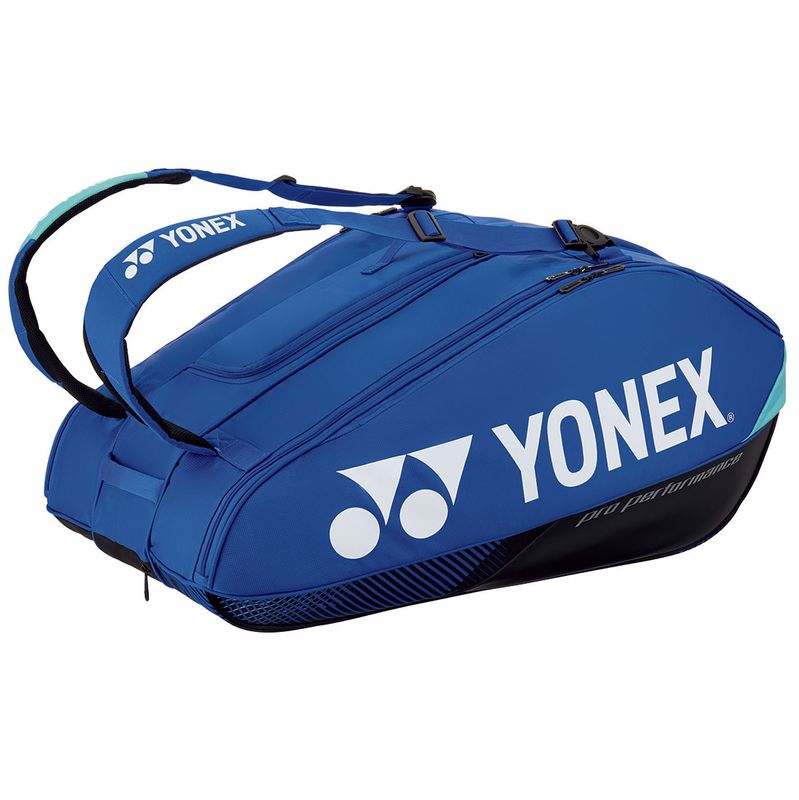 Yonex Pro 12 Pack Racquets Tennis Bag Blue