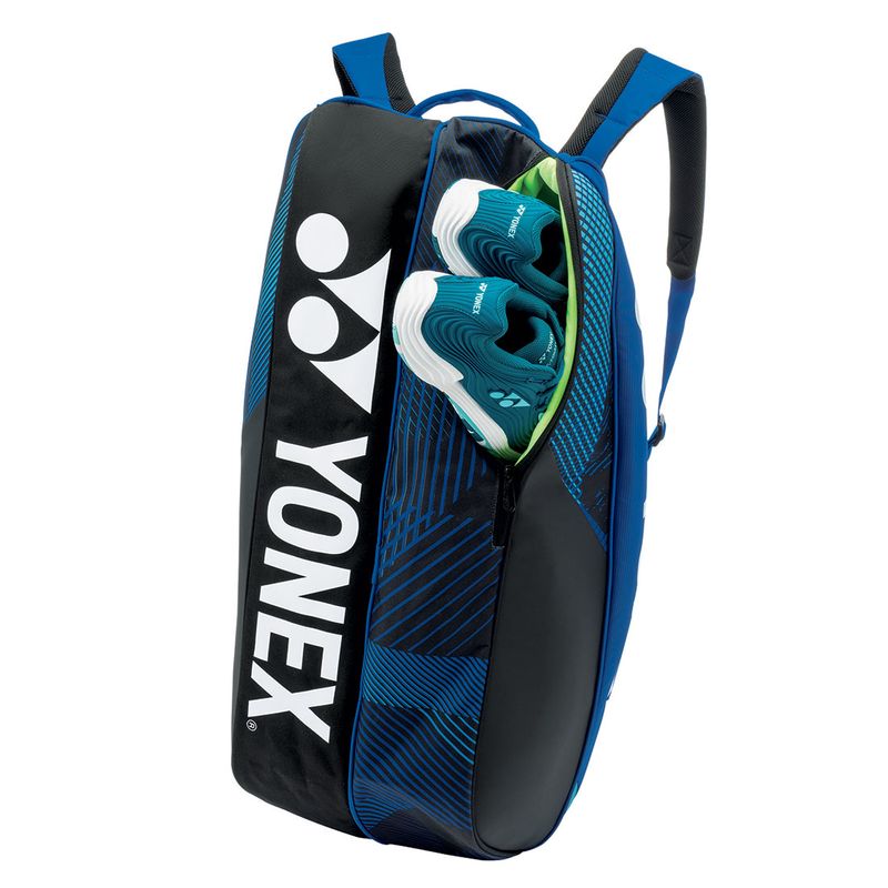 Yonex Pro 6 Pack Racquets Tennis Bag Blue