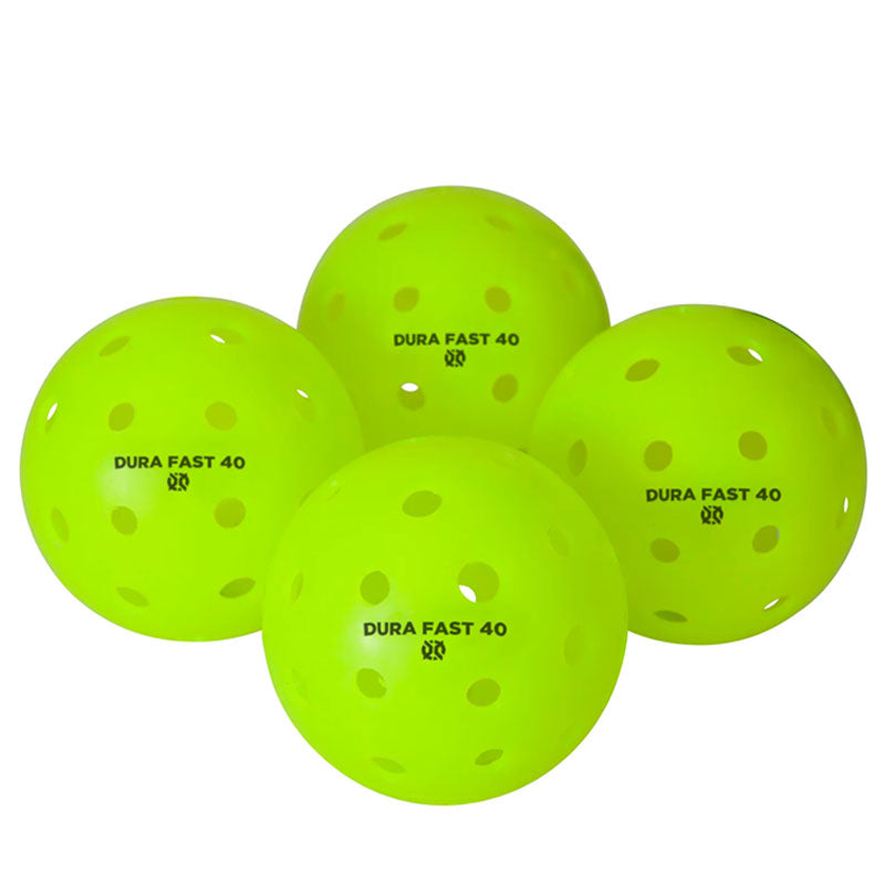 Onix DuraFast 40 Outdoor Pickleball Balls 4 Pack Green