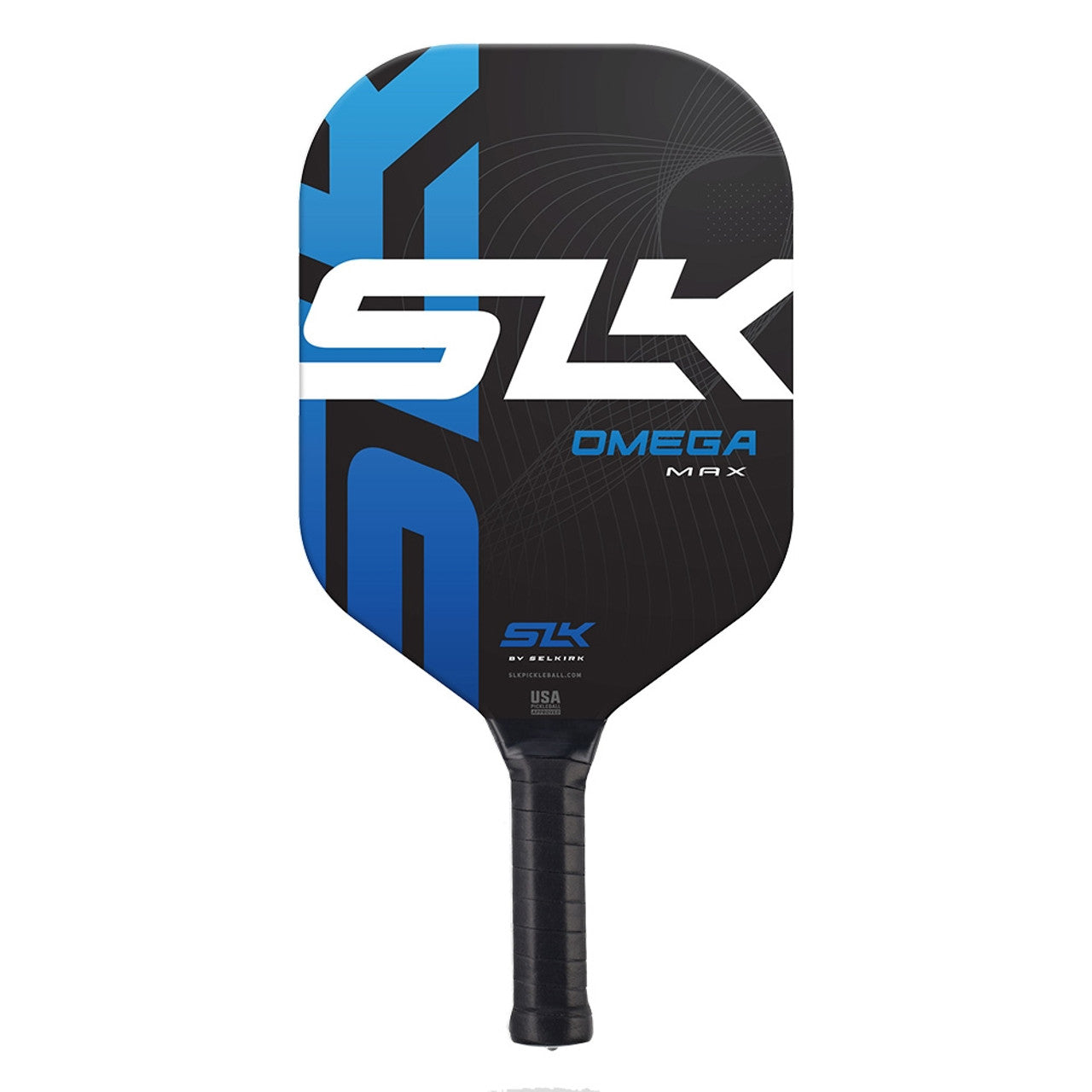 Selkirk SLK Omega Max Pickleball Paddle Blue Black
