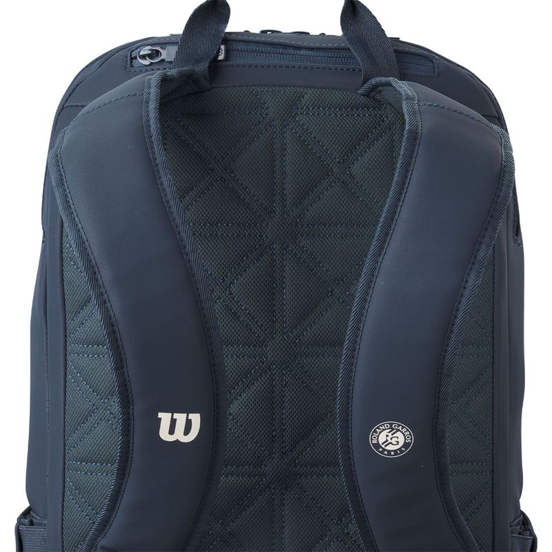 Wilson Roland Garros Backpack Tennis Bag Dark Blue 2025