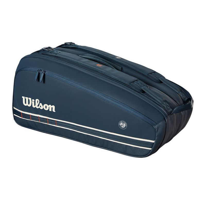Wilson Roland Garros 9 Pack Tennis Bag Dark Blue 2025