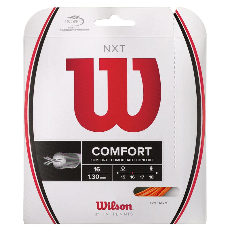 Wilson NXT 16 Tennis String Orange