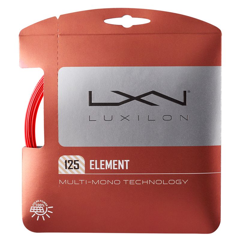 Luxilon Element 125 Red String