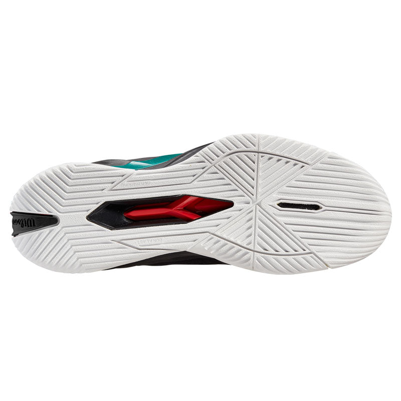 Wilson Women's Rush Pro 4.0 Tennis Shoes Black Deep Teal