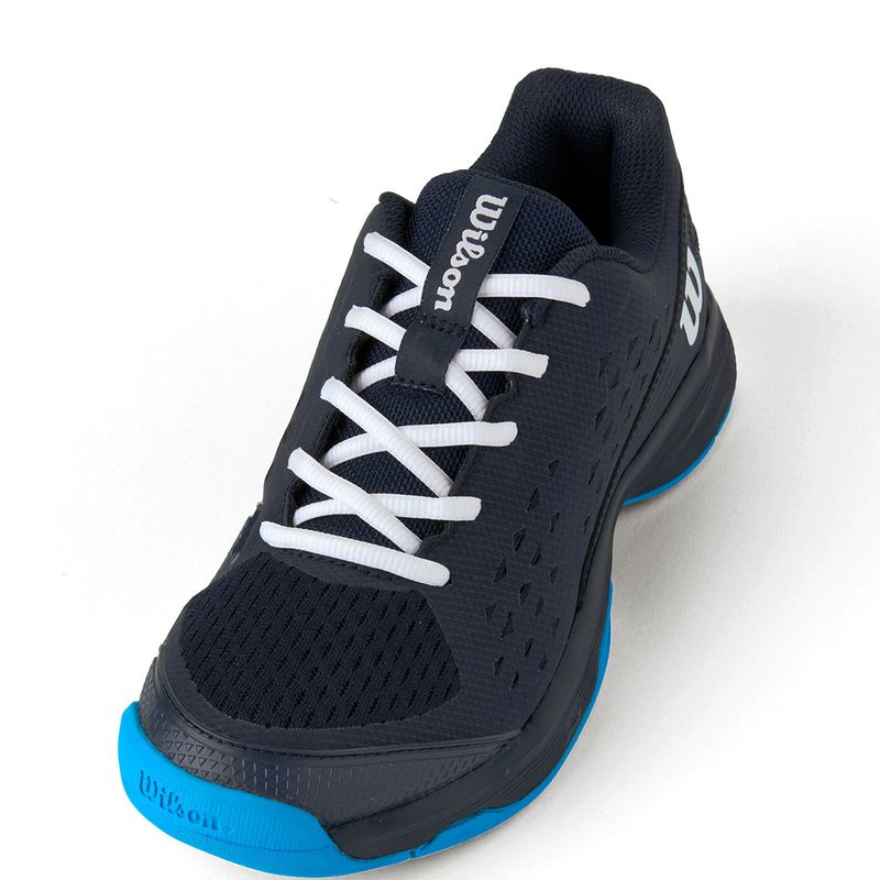 Wilson Rush Pro L Junior Tennis Shoe Navy Blazer
