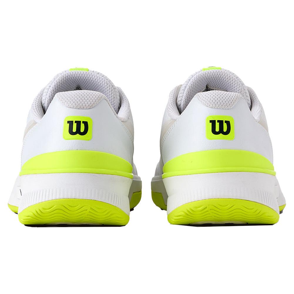 Wilson Intrigue Pro Tennis Shoes White Safety Yellow