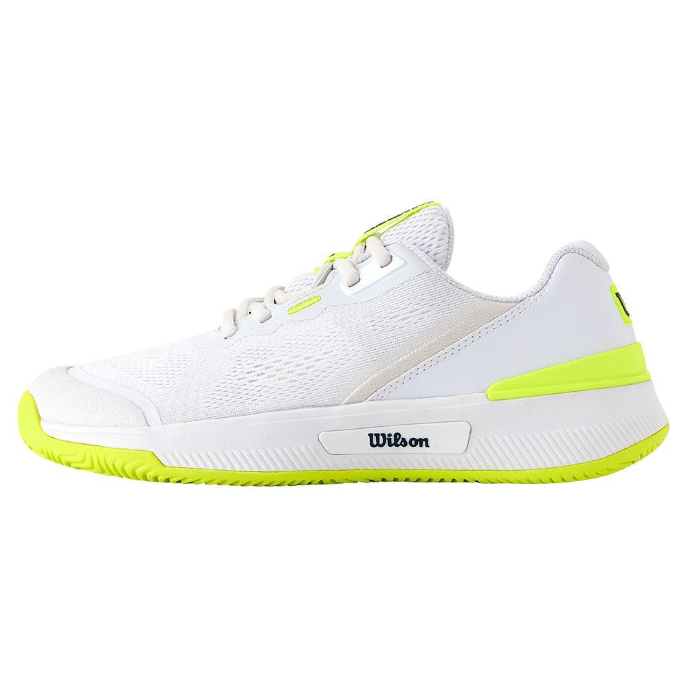 Wilson Intrigue Pro Tennis Shoes White Safety Yellow