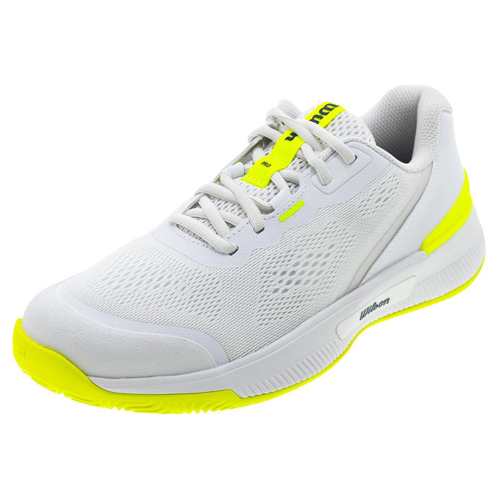 Wilson Intrigue Pro Tennis Shoes White Safety Yellow
