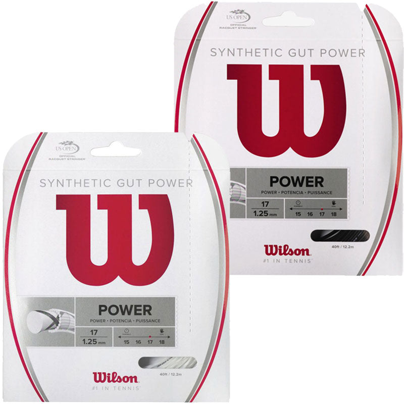 Wilson Synthetic Gut 17 Tennis String