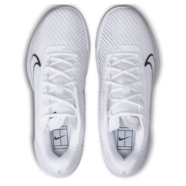 Nike Women's Air Zoom Vapor 11 Tennis Shoes White and Black