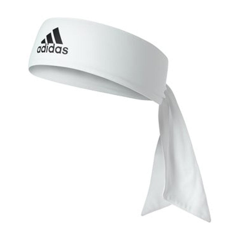 Adidas Alphaskin Tennis Tie Headband White