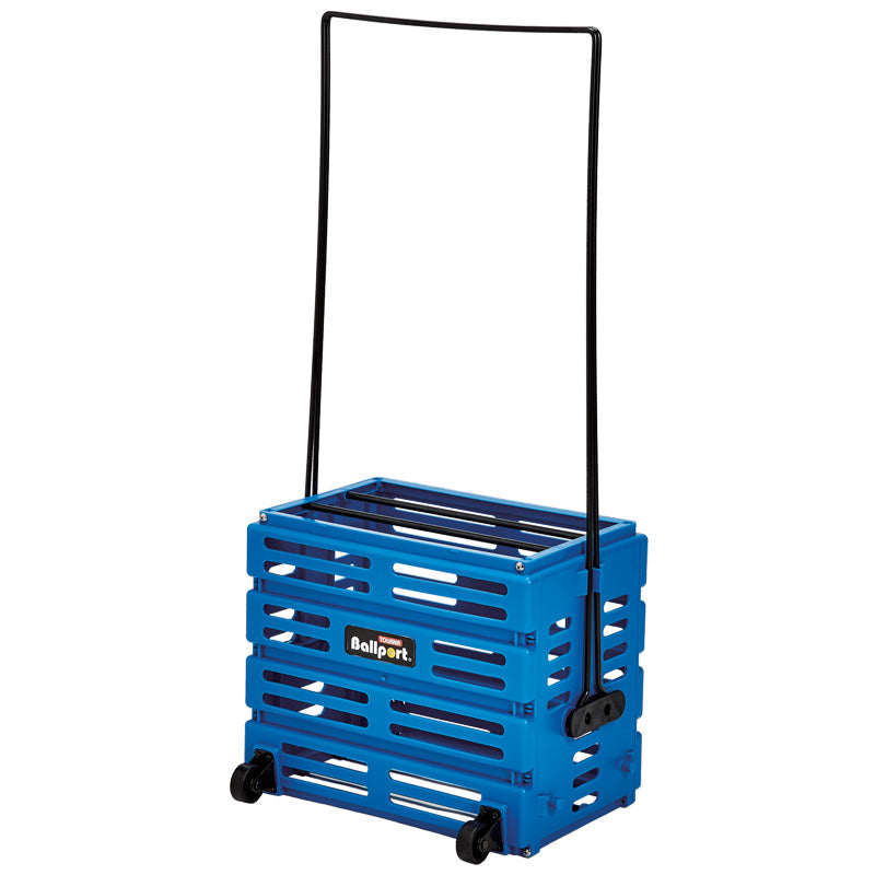 Tourna Ballport 80 Deluxe With Wheels Tennis Hopper - Blue