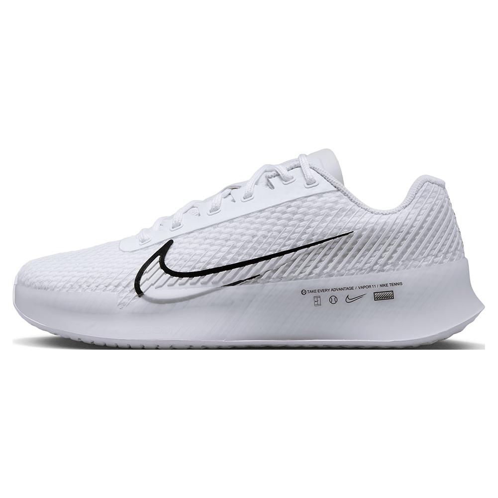 Nike Women's Air Zoom Vapor 11 Tennis Shoes White and Black