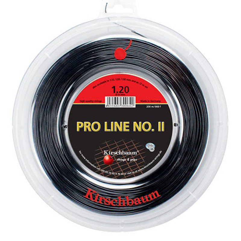 Kirschbaum Pro Line II Tennis String Reel-Black-18