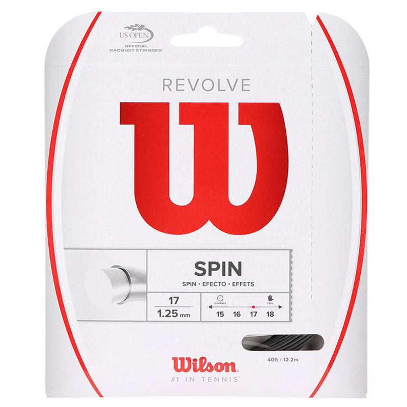 Wilson Revolve 17 Tennis String Black