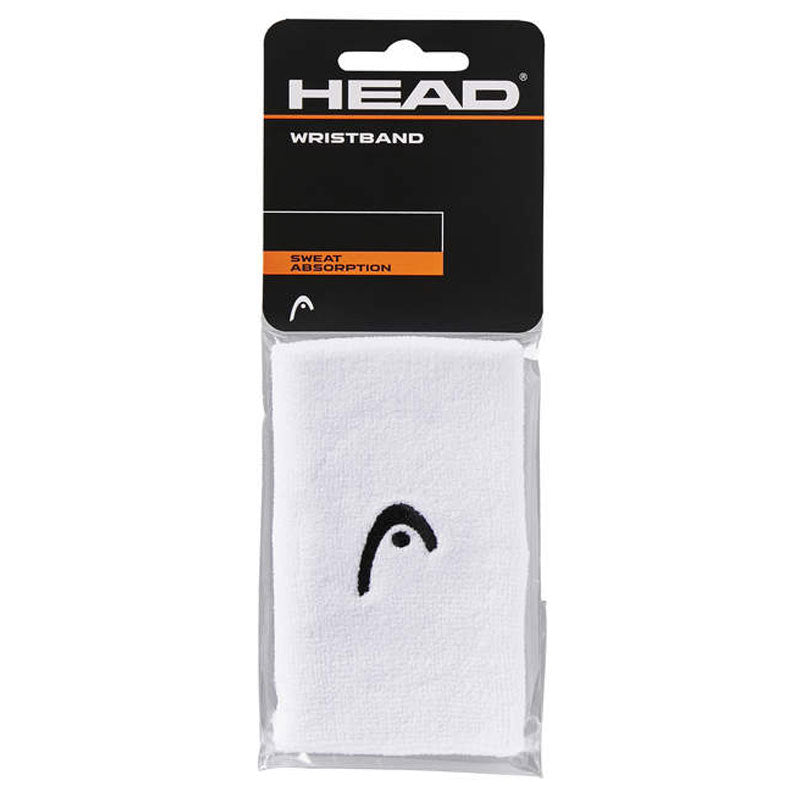 Head Tennis Wristband 5" White