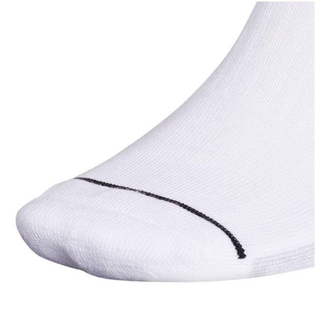 Adidas Men Cushioned No Show Tennis Athletic Socks 3 Pack