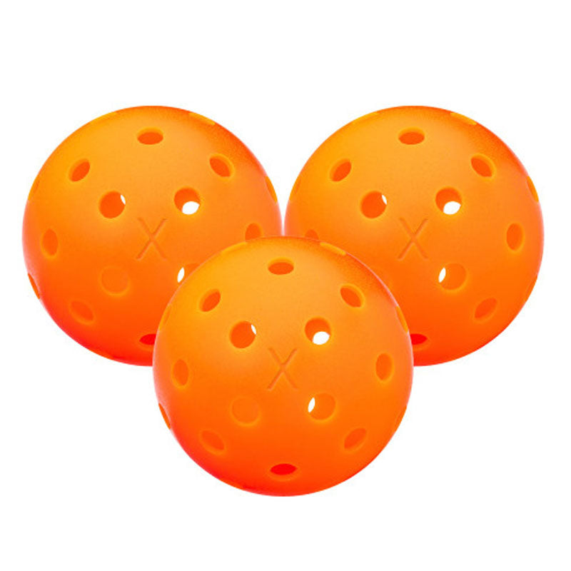 Franklin X-40 Performance Outdoor Pickleballs Balls 3 Pack Ember