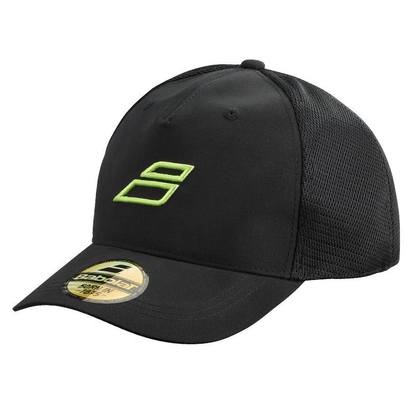 Babolat Curve Trucker Cap Black Yellow