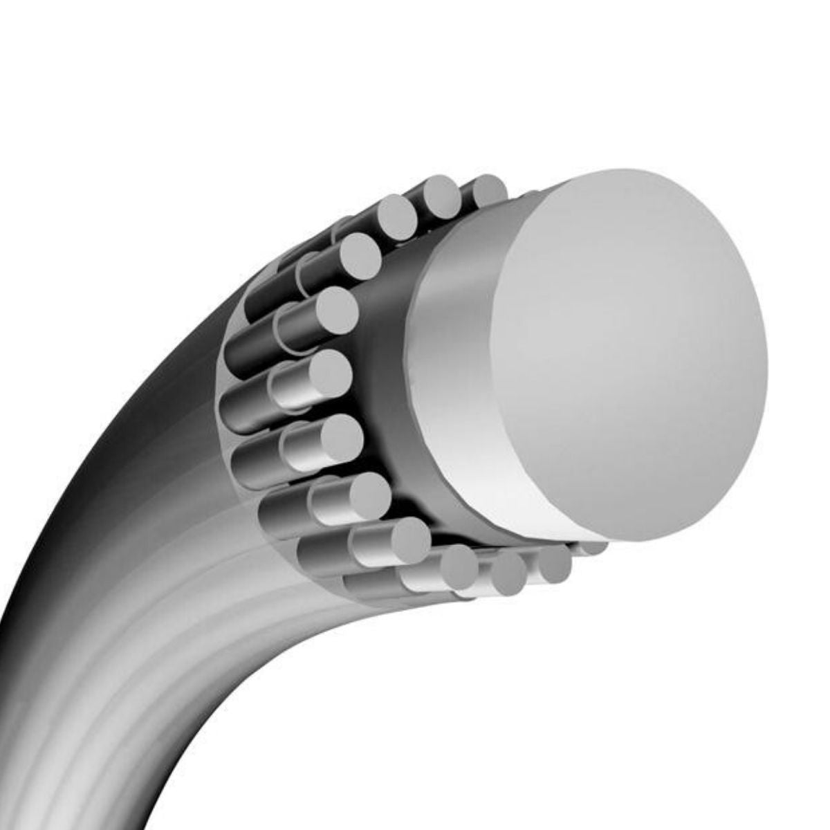 Gamma Synthetic Gut 16 Tennis String Black