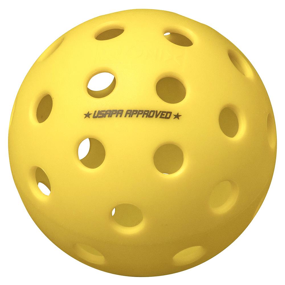 Oniox Fuse G2 Outdoor Pickleball Balls 3 Pack Yellow
