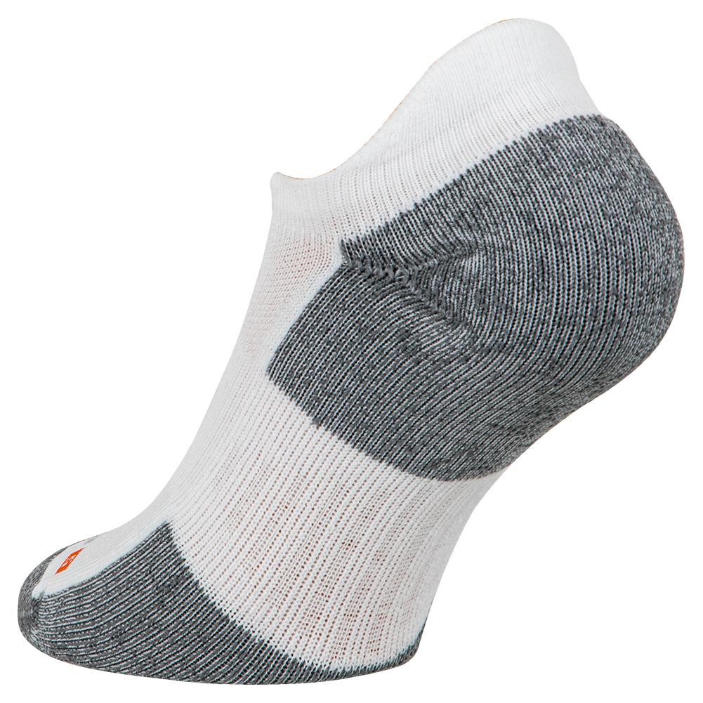 Fila Performance No Show Tab Tennis Socks White Large