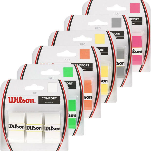 Wilson Pro Overgrip Tennis Grip - 3 Pack