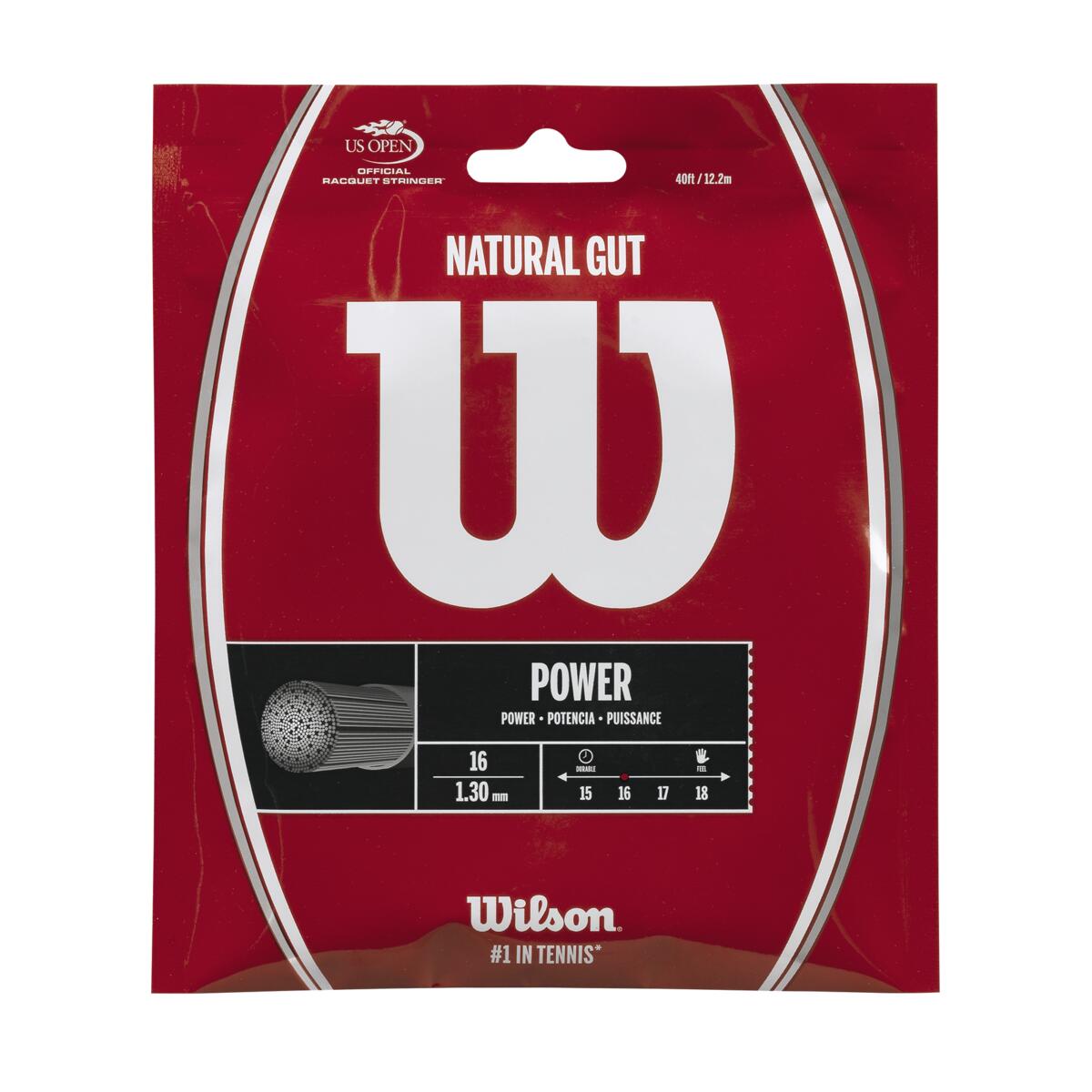 Wilson Natural Gut 16 Tennis String