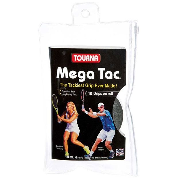 Tourna Mega Tac Tennis Overgrip - 10 Pack