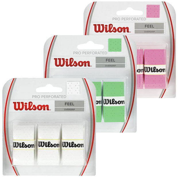 Wilson Pro Overgrip Perforated - 3 Pack